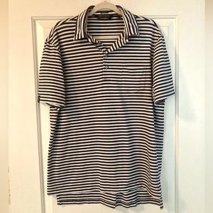 Striped Golf Polo